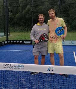 Christoph Krenn bei den Padel Lions in Bruck