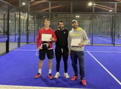 Zwei zertifizierte Trainer bei den Padel Lions Bruck